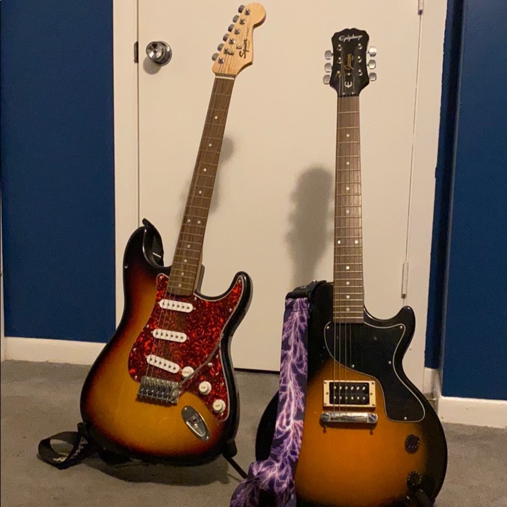Guitars and amp